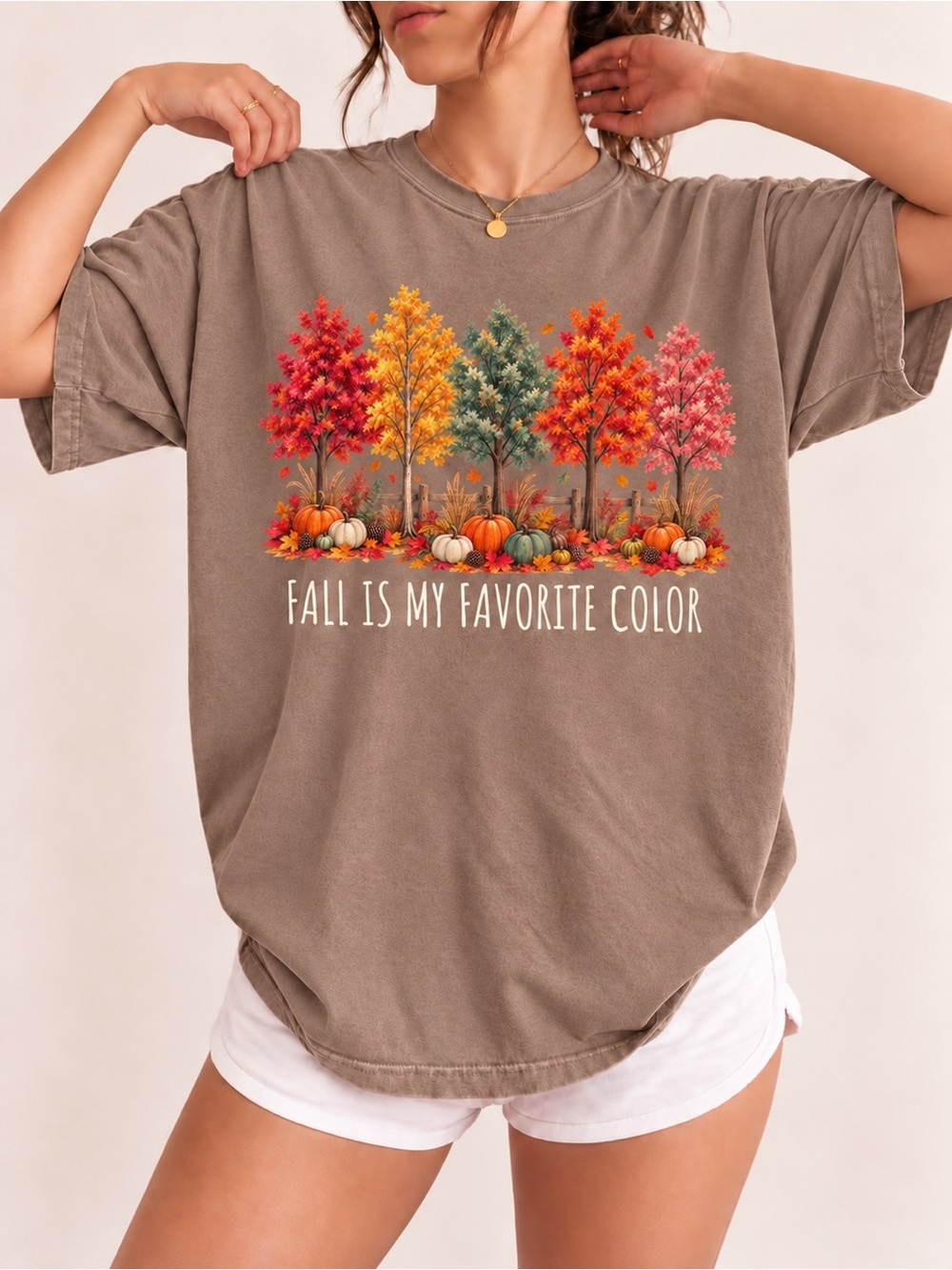 Fall Is My Favorite Color Comfort Colors Unisex T-shirt Thanksgiving Tee